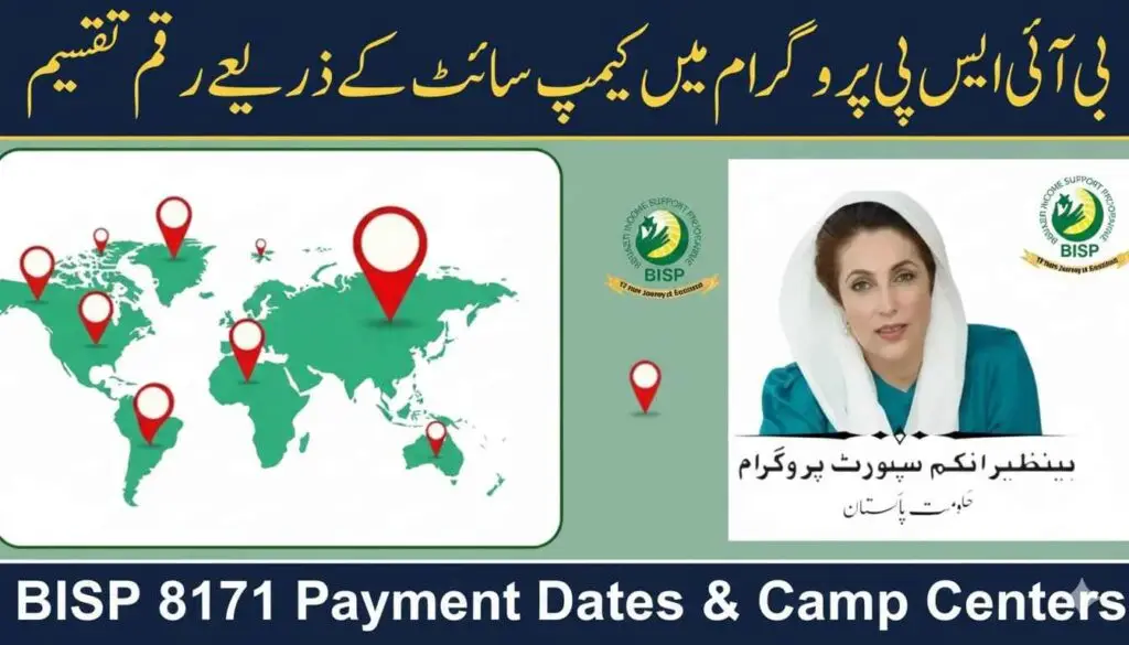 BISP 8171 Payment schedule