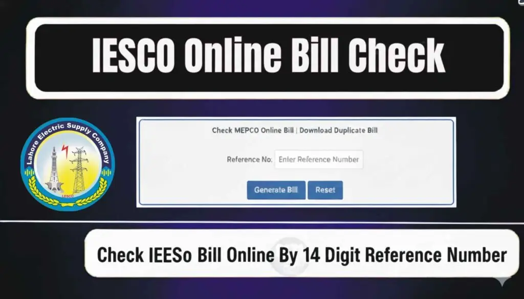 IESCO Bill Online